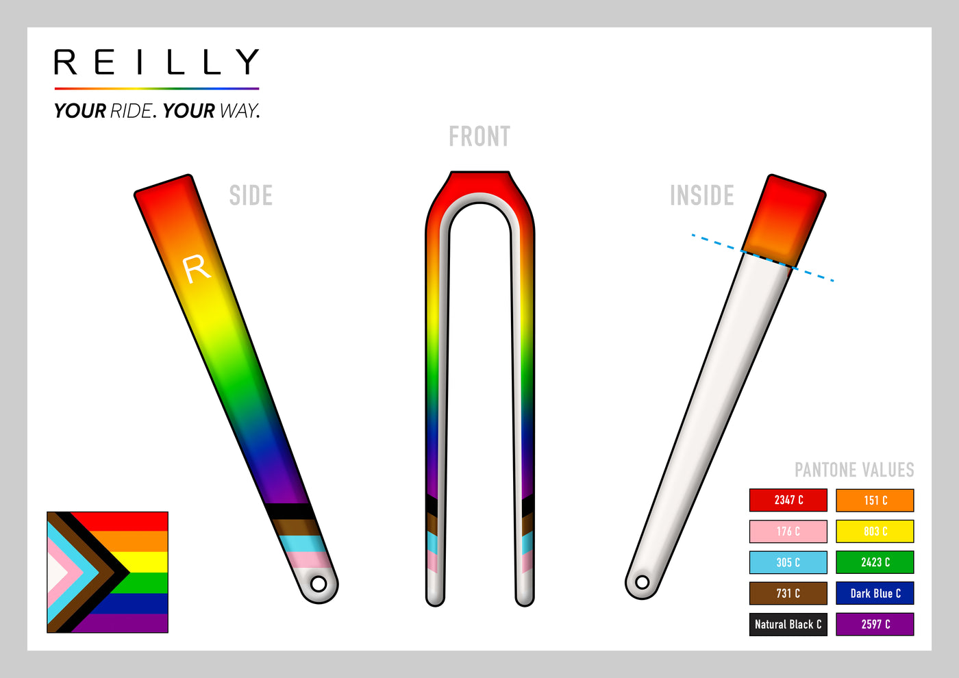 Win A Rainbow Fork #ReillyPride