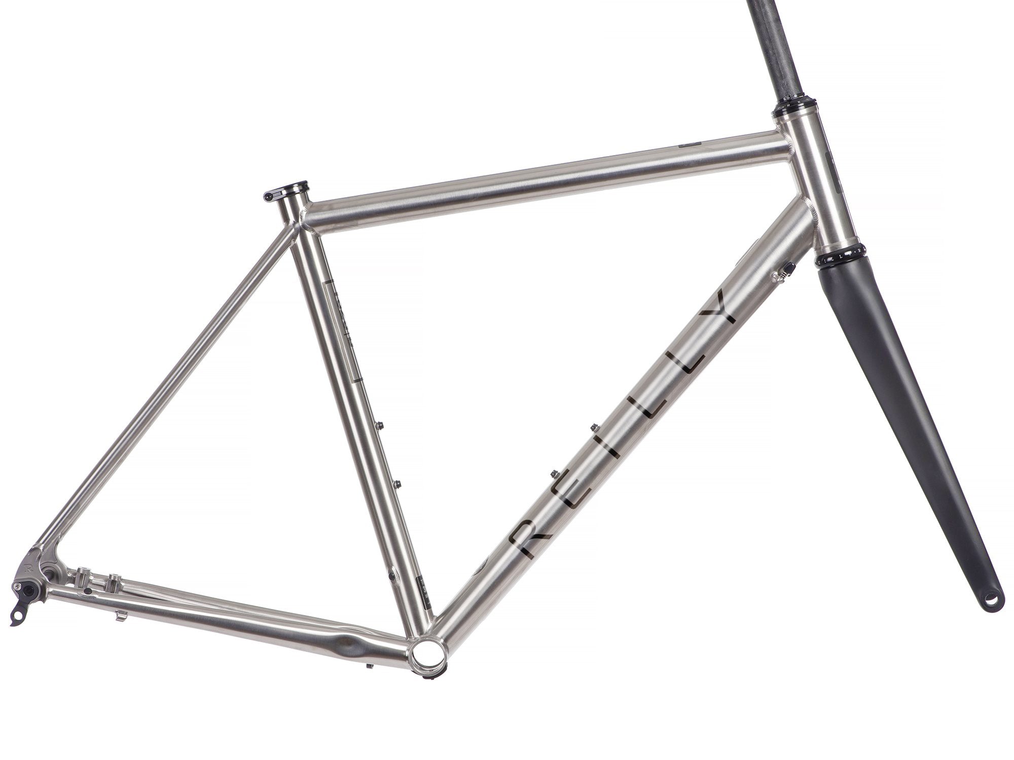 Titanium gravel outlet frames